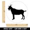 Goat Solid Self-Inking Rubber Stamp for Stamping Crafting Planners